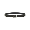 HUGO BOSS ヒューゴボス メンズ ベルト・サスペンダー 5053710010245738004 REVERSIBLE LEATHER BELT BLAC...