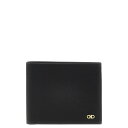 フェラガモ FERRAGAMO 'Gancini' wallet 775650NERO Men 財布・カードケース Black onesize 【送料無料・関税込】