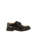 チャーチ Church's Shannon brown polished leather Derby shoes EEB0019XVF0AMA Men レースア...