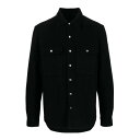 リック オウエンス Rick Owens Cashmere shirt jacket RU02C7729DD09 Men カジュアルジャケット・ベスト Blac...