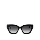 アレキサンダー・マックイーン Alexander McQUEEN Sunglasses AM0398S001 Women サングラス・アイウェア Black 53 【送料無料・関税込】