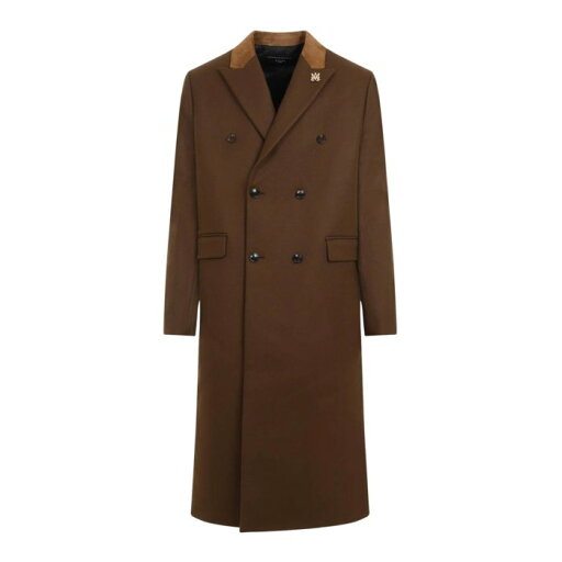 アミリ AMIRI Db Overcoat AMCTDS1003DARK Men コート・ダウン Brown 48 【送料無料・関税込】 アミリ AMIRI Db Overcoat AMCTDS1003DARK Men コート・ダウン Brown 48 【送料無料・関税込】