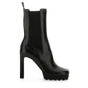 オフホワイト Off-White CHELSEA BOOT WITH HEEL ウィメンズ シューズ ブーツ Black 39 37 38 36 女性 OWID...