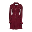 セルフ・ポートレイト self-portrait SELF PORTRAIT Dresses Purple PF25093SBUBURGUNDY Women ワ...