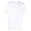 トム・ブラウン Thom Browne Thom Browne T-shirts and Polos White MJS056A00050100 Men Tシャツ・カットソー Light and natural 4 2 1 3 5 【送料無料・関税込】