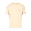 AMIRI アミリ レディース Tシャツ・カットソー AWJYTE1061ALABASTER "BLEACH BANDANA PATCH" T-shirt Beige 3XL 4XL 5XL L M S XL XS 2XL 2XS 【送料無料・関税込】