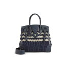 ラルフ ローレン RALPH LAUREN 33 Medium Handbag 435977801001NAVY Women トートバッグ Beige ones...