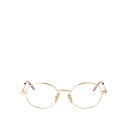 ロエベ LOEWE Slim Glasses LW50094U033 Women サングラス・アイウェア Gold 49 【送料無料・関税込】