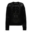 ジバンシィ GIVENCHY 4G pierced sweater ウィメンズ ウェア トップス ニット・セーター・カーディガン Black S 女性 BW90...