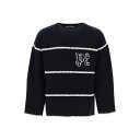 パームエンジェルス Palm Angels PA MONOGRAM STRIPED SWEATER メンズ ウェア トップス ニット・セーター・カーディガン B...