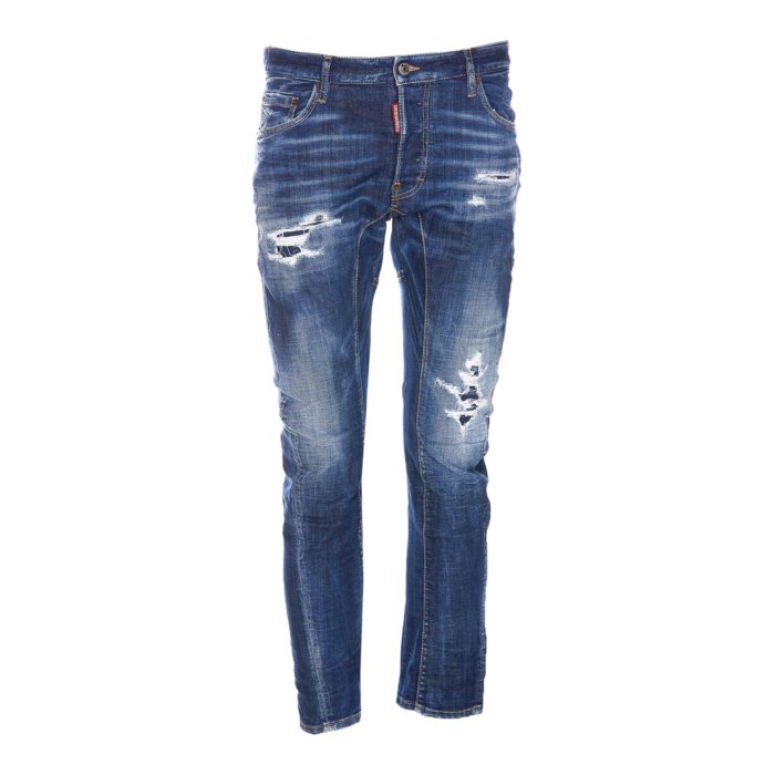 ディースクエアード Dsquared2 Tidy biker jean jeans S74LB1334S30342470 Men ジーンズ Blue 46 44 48 50 52 54 56 【送料無料・関税込】