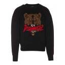 ディースクエアード Dsquared2 black pullover メンズ ウェア トップス ニット・セーター・カーディガン Black XL L 男性 S7...