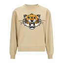 【楽天お買い物マラソン 最大75%OFF+最大P4倍】KENZO ケンゾー レディース スウェット・フーディー FF52SW1914MF11 'Kenzo Happy Tiger' sweatshirt Beige XS XL S M L 【送料無料・関税込】|詳細画像