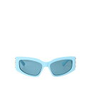 バレンシアガ Balenciaga Sunglasses BB0321S014 Women サングラス・アイウェア Blue 57 【送料無料・関税込】