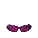 バレンシアガ Balenciaga Sunglasses BB0354S004 Women サングラス・アイウェア Purple 59 【送料無料・関税込】