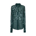 ドリスヴァンノッテン Dries Van Noten Shirts Green ウィメンズ ウェア トップス シャツ・ブラウス Green 36 38 40 女...