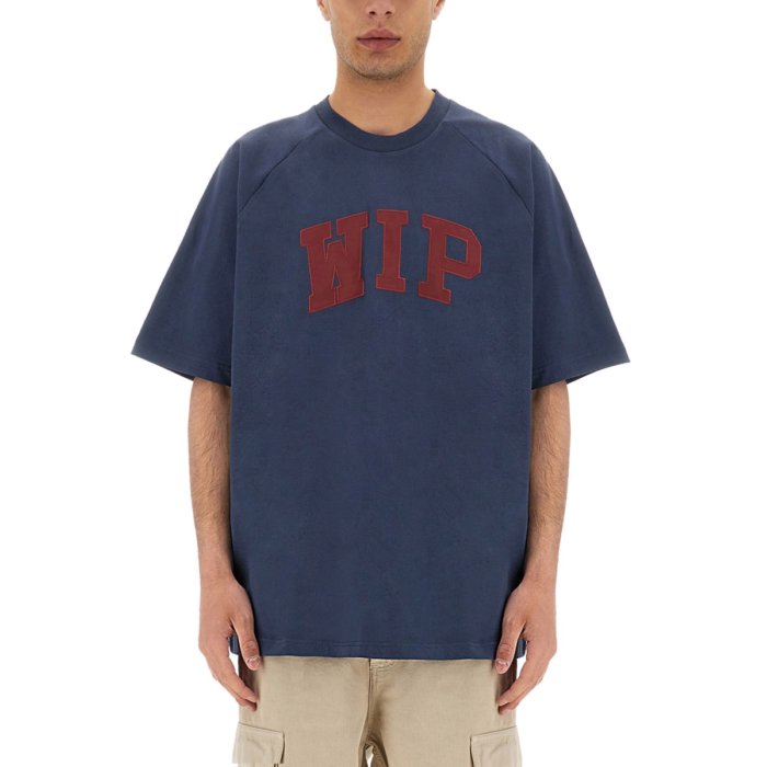Carhartt WIP カーハート メンズ Tシャツ・カットソー I0346462Y3XX T-SHIRT "WIP" BLUE L M S XL 【送料無料・関税込】