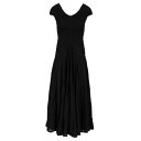 アライア ALAIA Wool midi dress AA9R2594K010A995 Women ワンピース・ドレス・オールインワン Black IT34 I...