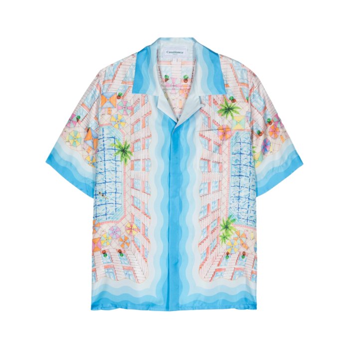 カサブランカ Casablanca Casablanca Shirts MultiColour UMPF24SH00303 Men シャツ・ブラウス M S 【送料無料・関税込】のサムネイル