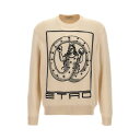 エトロ ETRO LOGO EMBROIDERY SWEATER メンズ ウェア トップス ニット・セーター・カーディガン Beige L M XL 2XL S...