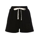 パームエンジェルス Palm Angels Palm Angels Shorts Black PWCI002R24FLE0011010 Women ショートパンツ Blacks and greys M S XS 【送料無料・関税込】