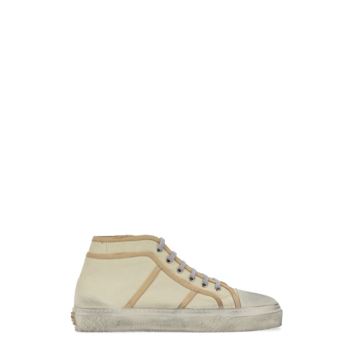 【楽天スーパーセール 最大80%OFF+P2倍~】Dolce & Gabbana ドルチェガッバーナ メンズ スニーカー CS2195AL0498N198 VINTAGE MID TOP SNEAKER BEIGE 421/2 41 40 42.5 42 39 43 44 45 【送料無料・関税込】