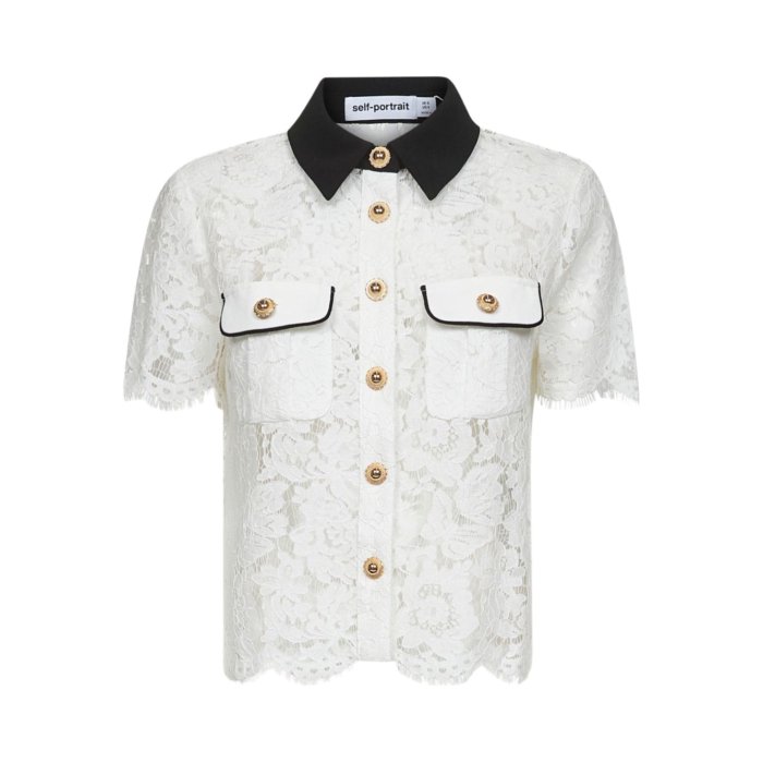 セルフポートレートレッドブラウス 楽天市場】セルフ ポートレイト SELF PORTRAIT ブラウスの通販