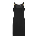 ヴェルサーチェ VERSACE Midi dress ウィメンズ ウェア トップス ワンピース・ドレス・オールインワン Black 42 40 女性 10164...