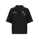 アミリ AMIRI 'PANTHER' BOWLING SHIRT その他 Black L M XL 男性 AMSTCA1073BLACK 【送料無料・関税込】