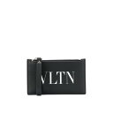 ヴァレンティノ Valentino Garavani Print Zipped Cardholder メンズ アクセサリー 財布・カードケース Black ON...
