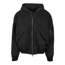 バレンシアガ Balenciaga Hybrid Bomber 831357TSP031000 Men スウェット・フーディー Black M S 3XL 4X...