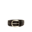 ゴールデングース Golden Goose Belt Hide Washed Leather Studs GMA00648A00013790100 Men ベル...