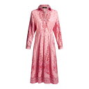 エトロ ETRO Midi Pink Stretch Cotton Poplin Shirt Dress ウィメンズ ウェア トップス ワンピース・ドレス・オー...