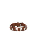 ヴァレンティノ Valentino Garavani Rockstud Bracelet In Calfskin 6Y2J0S47AAVWU2 Men ブレスレ...