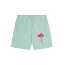 パームエンジェルス Palm Angels Shorts PGCI005S25FLE0015129 Women ショートパンツ Blue 8year 6year 10year 14year 12year 【送料無料・関税込】