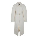 ジャックムス JACQUEMUS Le Manteau Bari Coat 243CO0681614110 Women コート・ダウン White 40 【送料...