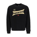ディースクエアード Dsquared2 cool fit printed tee メンズ ウェア トップス スウェット・フーディー Black L M S XL...