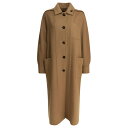 マックスマーラ Max Mara Chemisier coat 2511011133600ALDO1234007 Women コート・ダウン Brown 38 ...