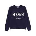 エムエスジーエム MSGM MSGM Sweaters Blue 3841MDM51325700087 Women スウェット・フーディー Blue and g...
