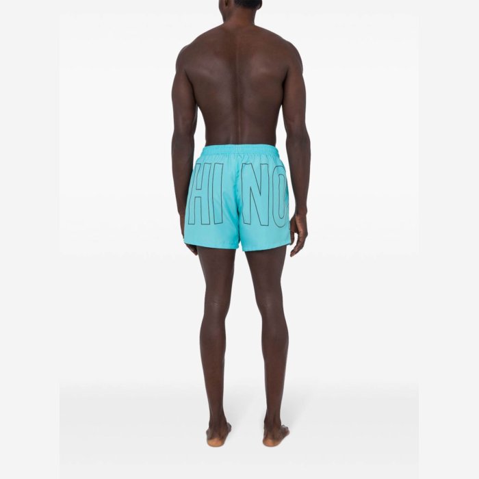 モスキーノ MOSCHINO Swimsuit 0422493011314 Men スイムウェア Light Blue M S L XL 【送料無料・関税込】