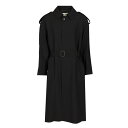 MM6 Maison Margiela エムエムシックス メンズ コート・ダウン SH2AH0013M35621900 Wool trench coat Bla...