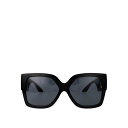 【楽天スーパーセール 最大75%OFF+P2倍】VERSACE ヴェルサーチェ レディース サングラス・アイウェア 0VE4402547887 Sunglasses Black 59 【送料無料・関税込】