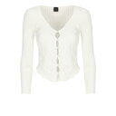 ピンコ PINKO Pinko Sweaters White 104627A2E6Z09 Women ニット・セーター・カーディガン Light and natural L M S 【送料無料・関税込】(4)