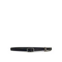 アミリ AMIRI Black Leather Belt メンズ アクセサリー ベルト・サスペンダー Black 100 男性 AMACBL1025BLACKN...