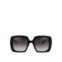 アレキサンダー・マックイーン Alexander McQUEEN Sunglasses AM0378S001 Women サングラス・アイウェア Black 54 【送料無料・関税込】