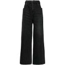【送料無料・関税込】 サカイ sacai Jeans Black ウィメンズ ウェア パンツ デニムパンツ・ジーンズ Black 1 2 3 0 女性 SCW-210001(4)