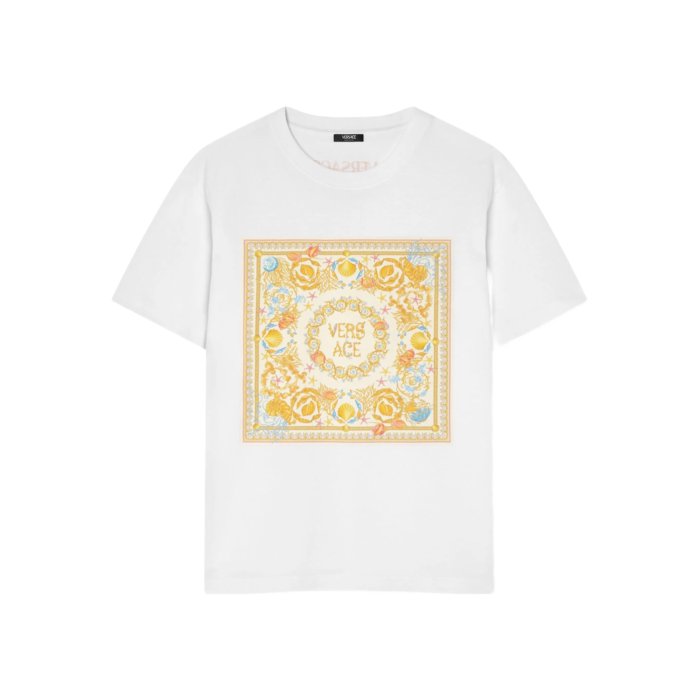 VERSACE レディース Tシャツ・カットソー ベージュ 楽天市場】VERSACE(Tシャツ・カットソー|トップス
