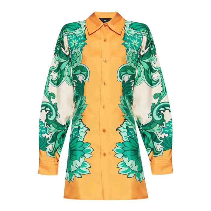 関税送料込【ETRO】エトロ ロング ドレス ホルター イエロー 楽天市場】エトロ etro(カラーイエロー)(レディース
