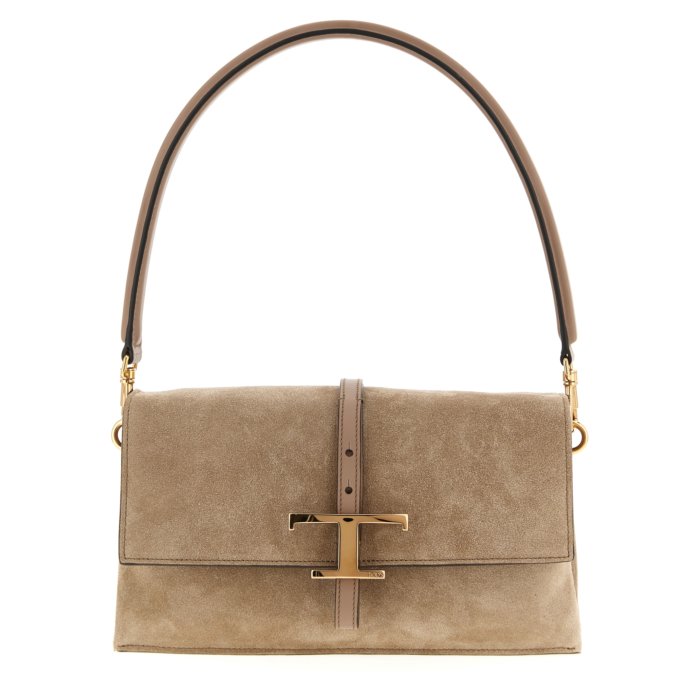 Tod's - Tod's トッズ レディース ハンドバッグ・ショルダーバッグ XBWTSEC9100P3A5L26 'Tse Tracollina' mini shoulder bag Beige onesize 【送料無料・関税込】