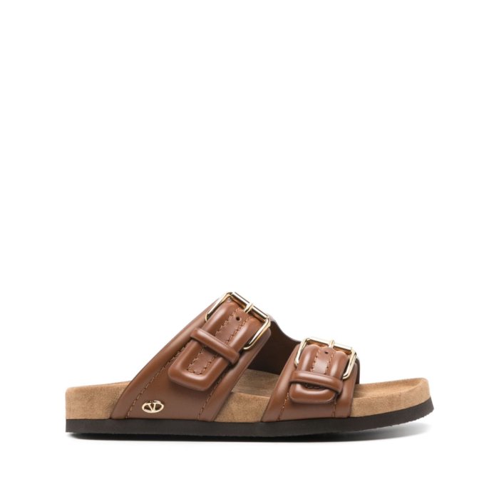 Valentino Garavani ヴァレンティノ レディース サンダル 4W0S0IZ4VRNYVP "Fussfriend" sandals Brown ..